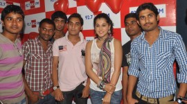 Actress Tapsee at 92.7 BIG FM Most Wanted Star of the Week