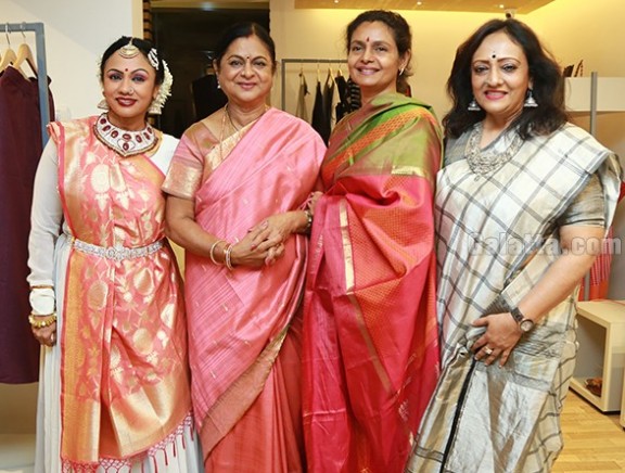 Amortela launches collection of hand-woven saris