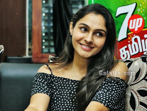 Andrea Jeremiah at 7UP Event