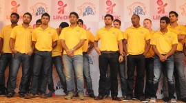 Chennai Super Kings at Life OK Special Event