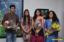 Colorplay A Solo Show of Paintings by Anushree Jain Inaugurated by G Venket Ram
