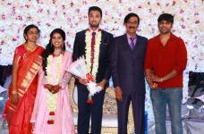 Director Manobala Son Harish and Priya Wedding Reception
