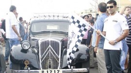 Heritage Car Rally 2012 at Besant Nagar Beach