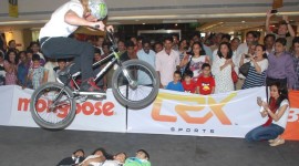 International Bike Stunt at Express Avenue