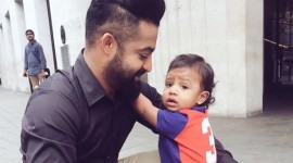 Jr NTR with his son Abhay Ram