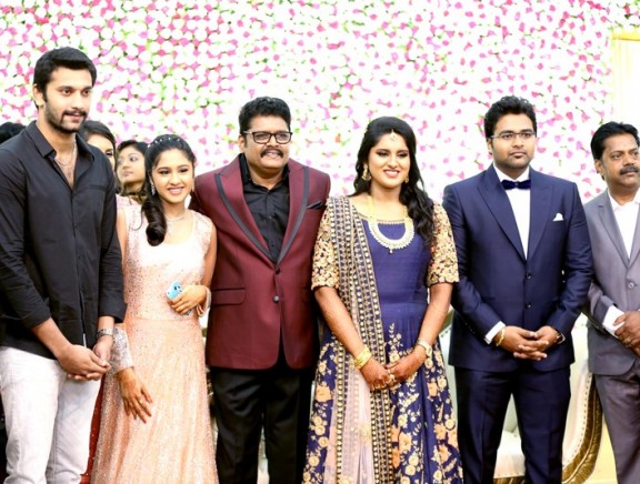KS Ravikumar's daughter wedding reception