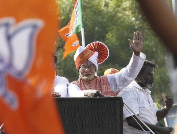 Karu Nagarajan (BJP) Final Day campaign for RK Nagar elections