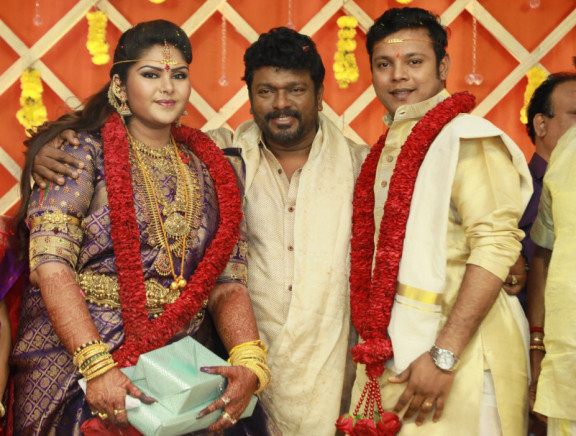 Parthiban and Seetha elder daughter wedding