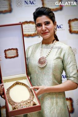 Samantha Inaugurates Nac Jewellers Antique Jewellery Exhibition Tamil Event Photo Gallery Galatta