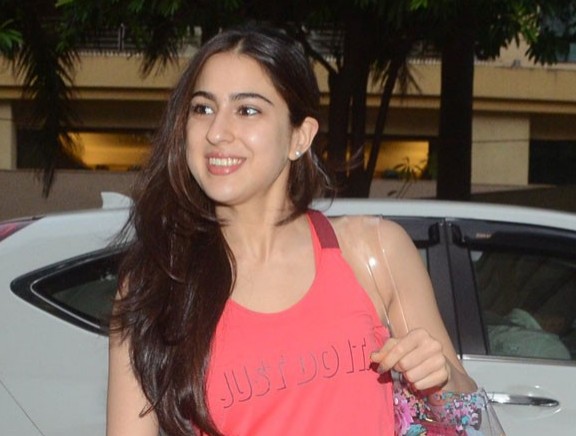 Sara Ali Khan Spotted Post Her Yoga Session