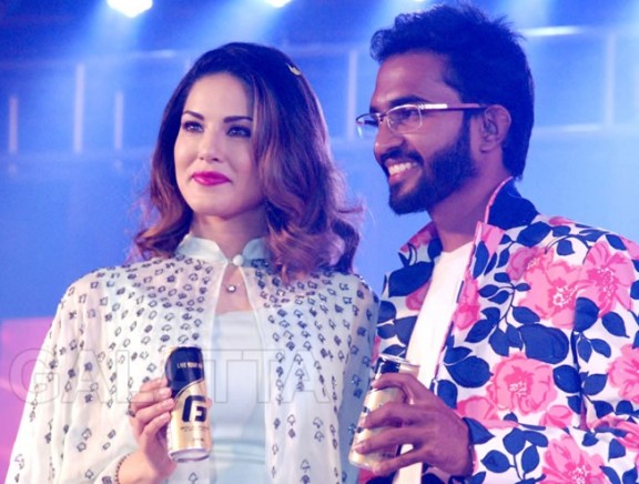 Sunny Leone launches the GOLD FOGG-Energy Drink