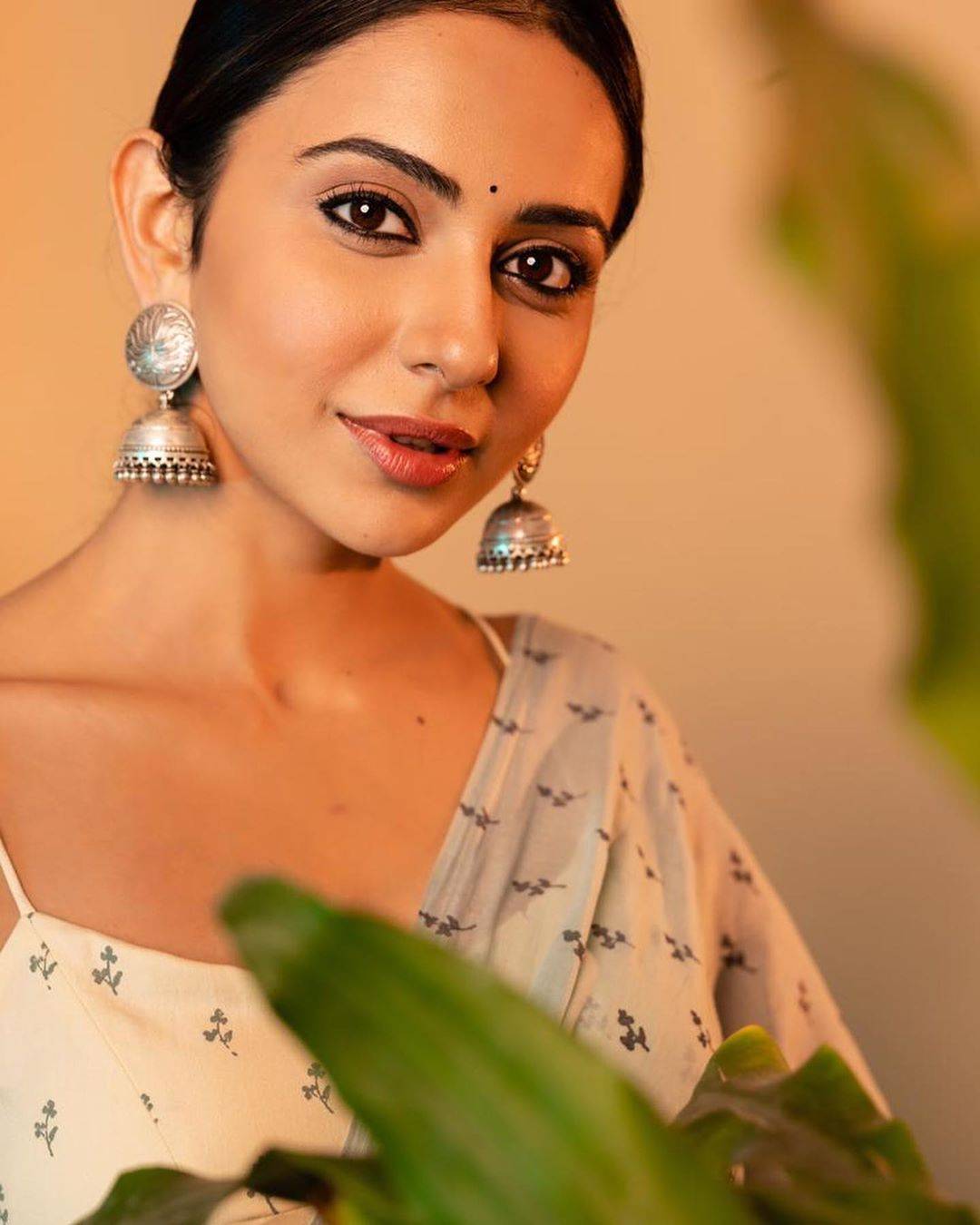 The pure silver earrings,  also from Kaluva is one covetous piece of jewellery - Fashion Models