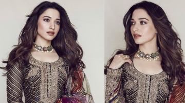 Tamannaah Bhatia showing some rustic charm in this inspired kalidar