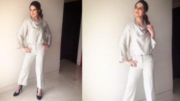 Zareen Khan's Zara outfit is all business