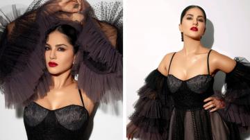 Sunny Leone looks stunning in this creative outfit