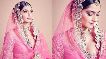 Sonam Kapoor is a vision in this pink lehenga