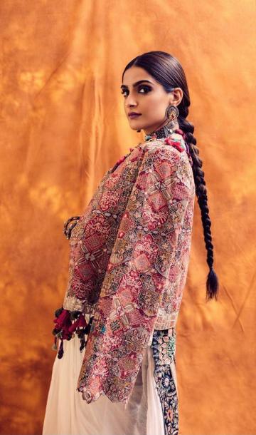 Hair and makeup artist Kaushik Anu is a star too, for the lovely simple plait and the perfect smoky eyes - Fashion Models