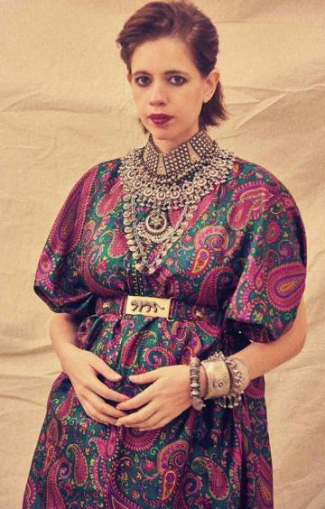 Kalki Koechlin was seen promoting her upcoming web series Bhram in this cool kaftan from Sabyasachi - Fashion Models