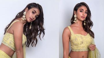 Want a simple, but festive look? Pooja Hegde has answers!