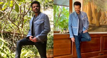 Anil Kapoor looks younger than ever in this powder blue jacket