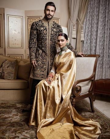 For their reception in Bengaluru, they had decked up in complementary colours of black and off white - Fashion Models