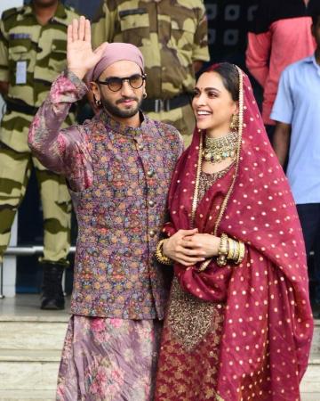 They looked like the perfect Punjabi couple in this couple ensemble from Sabyasachi - Fashion Models