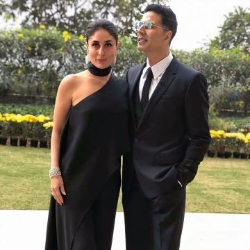 Kareena Kapoor Khan arrived for the HT Summit Awards wearing this sleek black outfit from Eli Saab - Fashion Models