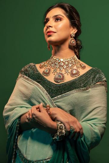 Upasana Konidela Kamineni was looking like the perfect princess recently in this opulent saree from Tarun Tahilani - Fashion Models