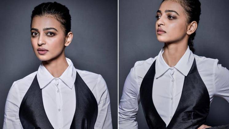 Radhika Apte in monochrome suit is a sexy vision