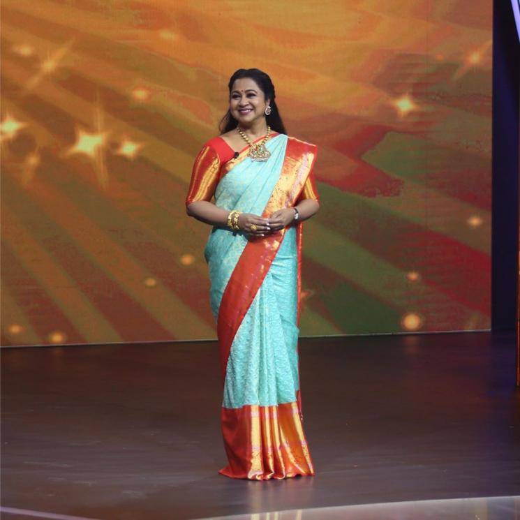 Well, we love a well-adorned silk saree in a combination like turquoise and orange any given day - Fashion Models
