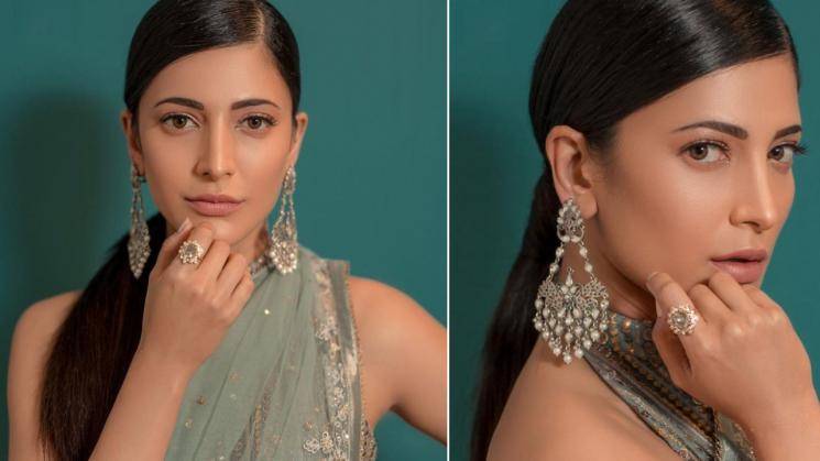 Here is a look we absolutely love on Shruthi Haasan!