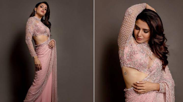 Samantha Akkineni's pink saree is everything sensual!