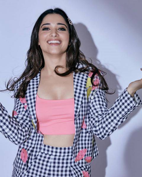 Tamannaah Bhatia was recently spotted in this youthful ensemble from Shahin Mannan - Fashion Models