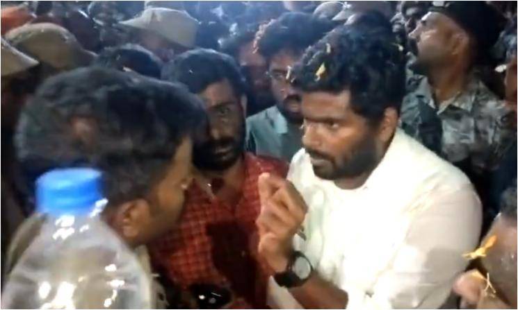 Lok Sabha election 2024: BJP chief K. Annamalai protests after his convoy is stopped in Coimbatore, calls DMK government 