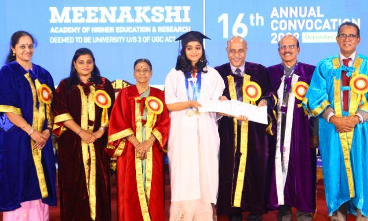Meenakshi Academy of Higher Education And Research celebrates its 16th Annual Convocation - Daily news