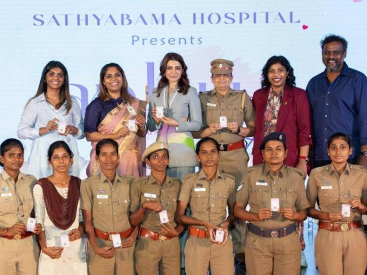 Samantha launches Sathyabama’s ANBU Health Card, insititute’s latest initiative on women welfare - Daily news