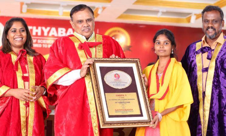 32nd Convocation of Sathyabama Institute of Science and Technology, 4064 students receive their degrees - Daily news