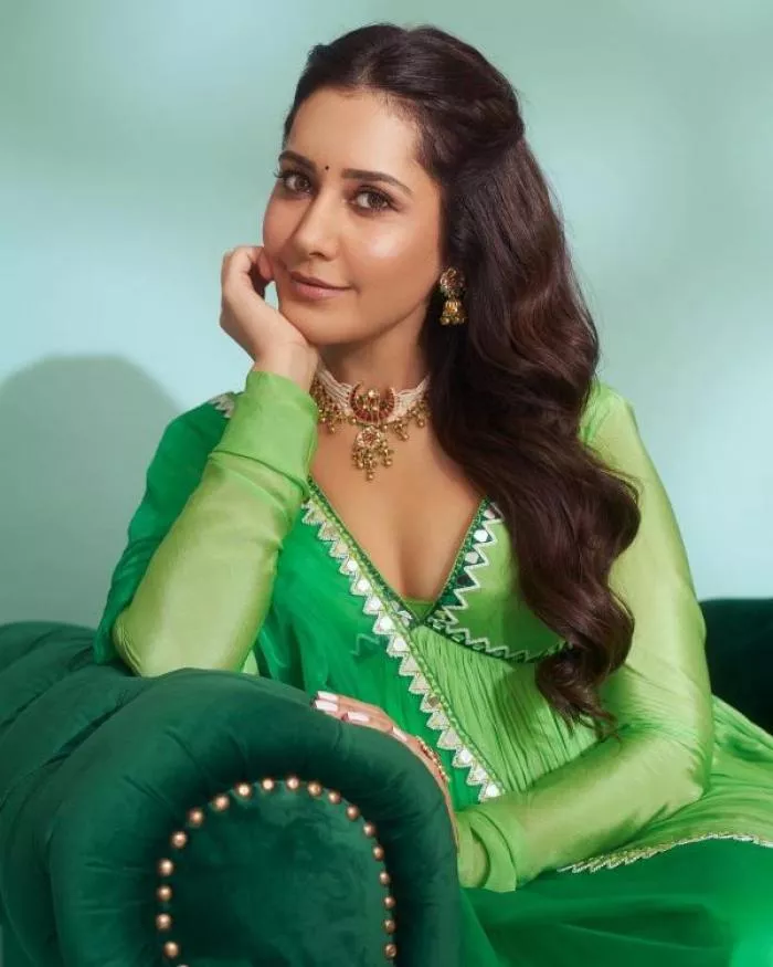 In every glance, Raashi Khanna weaves a captivating tale of enchantment. - Photos Stills Images 