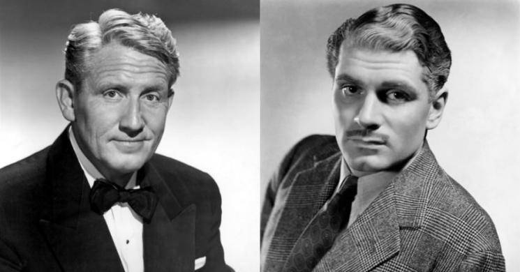 Spencer Tracy and Laurence Olivier