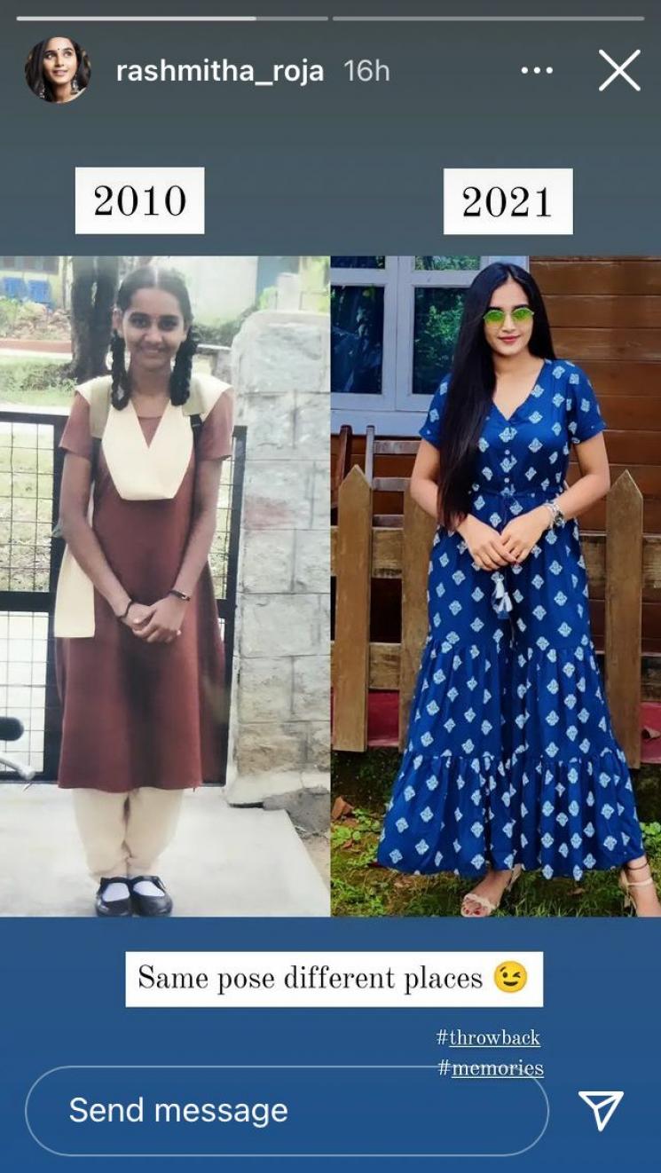 rettai roja serial actress rashmitha roja transformation photo goes viral