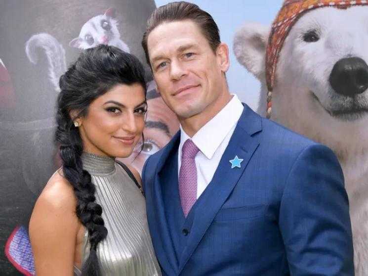 Wwe superstar john cena and shay shariatzadeh get married for second ...