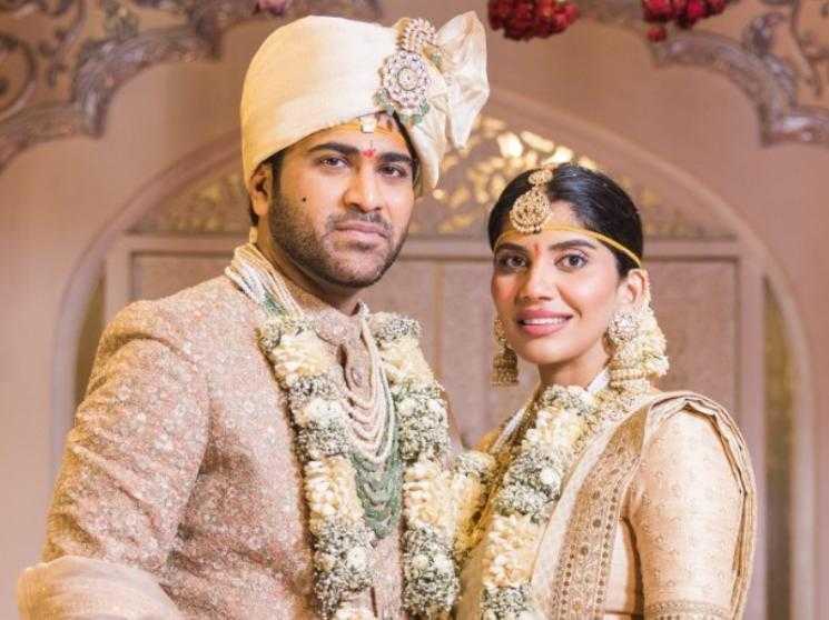 Engaeyum Eppothum actor Sharwanand marries Rakshita Shetty, first photos from their grand wedding ceremony go viral