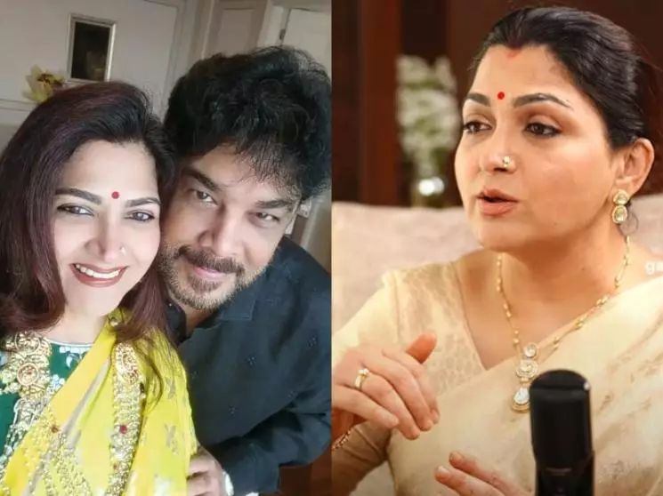 khushbu sundar explains husband sundar c support for her after abuse by father when she was a child - Movie Cinema News