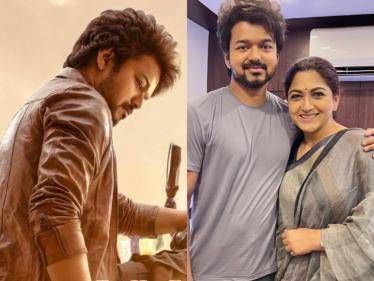 Khushbu Sundar issues a clarification about being a part of 'Thalapathy' Vijay's Varisu! Official statement! - Tamil Movies News
