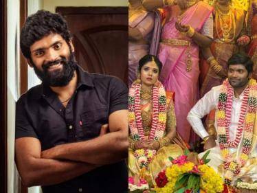 8 Thottakkal actor Vetri ties the knot in an intimate wedding ceremony - VIRAL MARRIAGE PHOTOS!