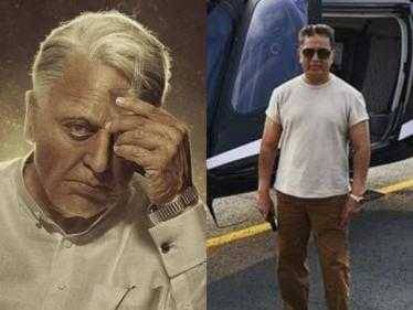 A GRAND ENTRY: Kamal Haasan's arrival at the Indian 2 shooting spot - here's how he surprised fans!
