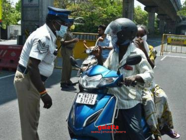 Coronavirus lockdown - Chennai Police use Eye Tracker app for tracking violators - Tamil Cinema News