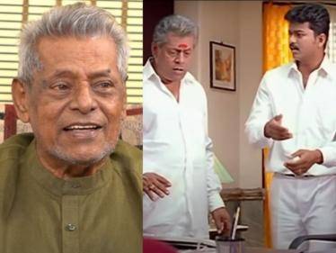 EXCLUSIVE: The unknown secret behind the iconic comedy scene in 'Thalapathy' Vijay's Thamizhan - Delhi Ganesh reveals! - Tamil Cinema News