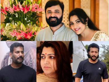 Meena husband's demise: Leading Kollywood film personalities express their heartfelt condolences! - Tamil Cinema News