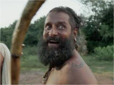 New GLIMPSE of 'Chiyaan' Vikram from the Thangalaan sets - you don't want to miss this adorable moment! - Tamil Cinema News